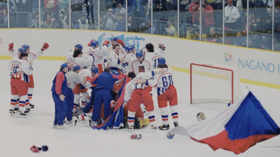 Triumf českých hokejistů na olympiádě v Naganu
